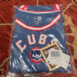 New Era Blue and Red Cubs Tank Top